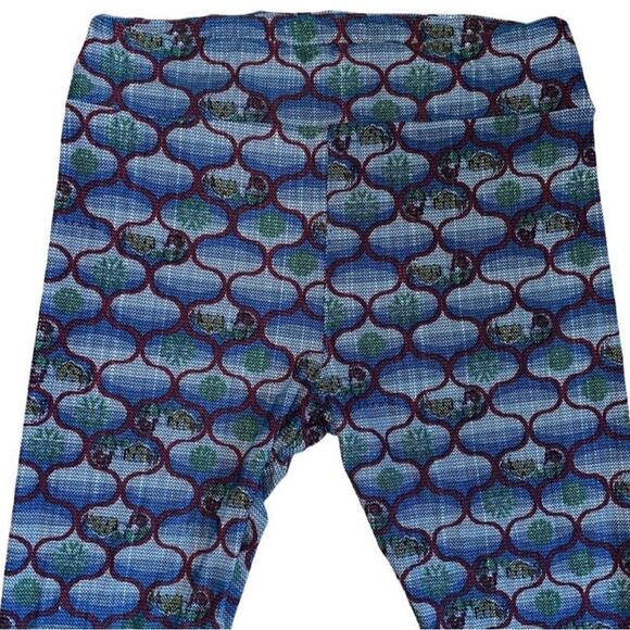 Lularoe TC2 Holiday Leggings "Christmas In The Countryside" • Vintage • NWOT - Picture 2 of 10